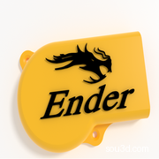 Ender 3和Ender 3 Pro电源风扇消音罩