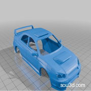 斯巴鲁翼豹WRC 1/24模型套件