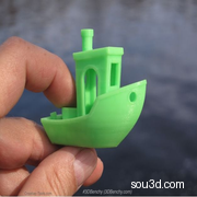 #3DBenchy - 快乐的3D打印折磨测试船 by CreativeTools.se