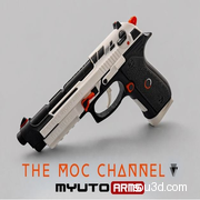Bulletta 9M1 Dezastre - CS皮肤版 - 功能性玩具 by The Moc Channel x Myuto