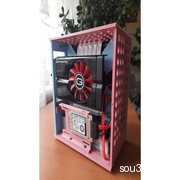6L Mini ITX Flex PSU三明治PC机箱